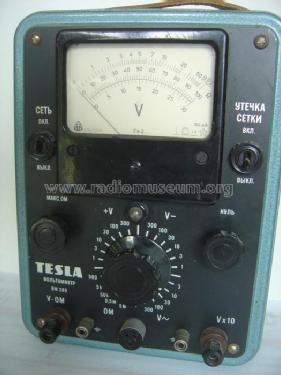 Voltohmmeter BM-289; Tesla; Praha, (ID = 654921) Equipment