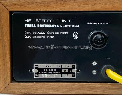 3606 A; Tesla; Praha, (ID = 2771009) Radio