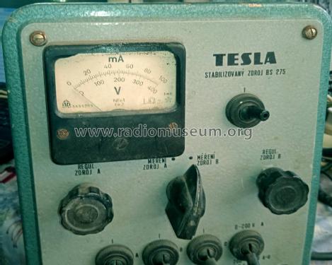 BS-275; Tesla; Praha, (ID = 3049897) Equipment