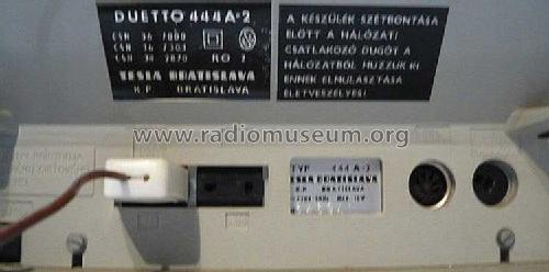 Duetto 444 A-2; Tesla; Praha, (ID = 1066099) Radio