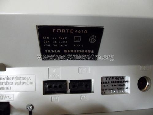 Forte 461 A; Tesla; Praha, (ID = 1591216) Radio