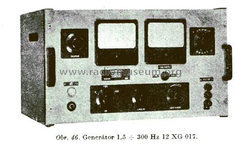 Generator 12XG017; Tesla; Praha, (ID = 2427501) Ausrüstung