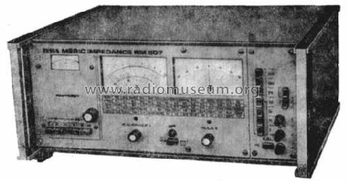 Impedance Meter BM507; Tesla; Praha, (ID = 1419389) Equipment