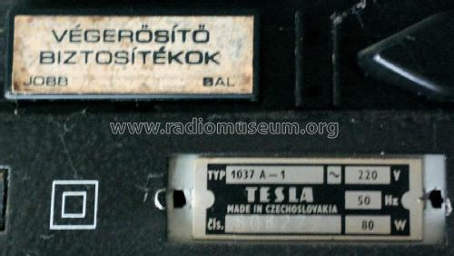 Moderato 1037A-1; Tesla; Praha, (ID = 1795664) Radio