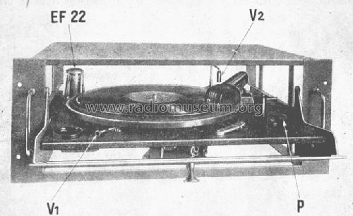 Panelový gramofon - Panel Player 511680; Tesla; Praha, (ID = 2469865) Enrég.-R