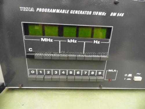 Programmable Generator BM-546; Tesla; Praha, (ID = 1743521) Equipment