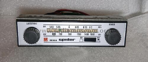 Spider 2105 B-2; Tesla; Praha, (ID = 3097765) Car Radio