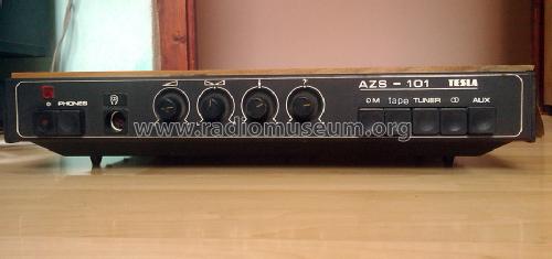 Stereoverstärker AZS101; Tesla; Praha, (ID = 1424094) Ampl/Mixer