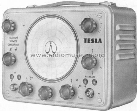TV Signal Generator BM261; Tesla; Praha, (ID = 2327126) Equipment