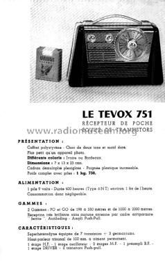 751; Tevox - Catodic; (ID = 2528141) Radio