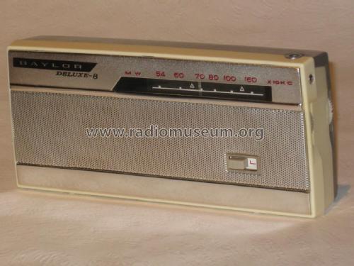 Baylor Deluxe 8 H205; Texoma Wholesale (ID = 1850683) Radio