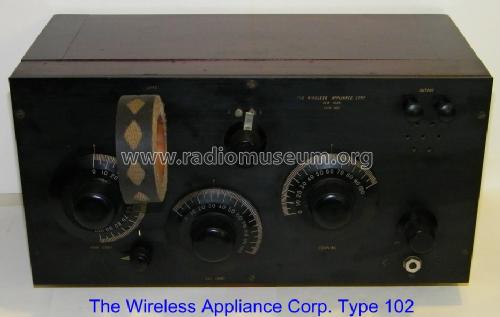 Pan-Audio Receiver Type 102; Wireless Appliance (ID = 980973) Radio