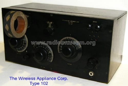 Pan-Audio Receiver Type 102; Wireless Appliance (ID = 980977) Radio