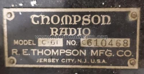 Super Duo Tone C61; Thompson (ID = 2761553) Radio