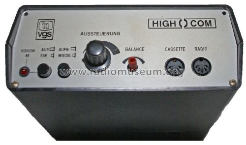 High-Com Rauschunterdrückung Hobby-Com; Thomsen Elektronik; (ID = 2038401) Kit