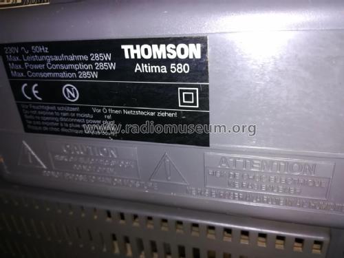 Altima 580 Ch= CRDK2507; Thomson marque, (ID = 2560696) Radio