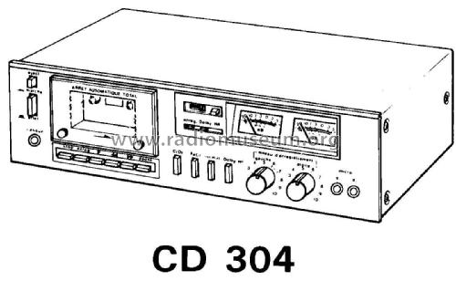 Cassette Deck Estereofónico CD-304; Thomson Española S.A (ID = 2481502) Ton-Bild