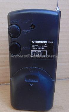 2 Band Pocket Receiver RT 230; Thomson marque, (ID = 2793023) Radio