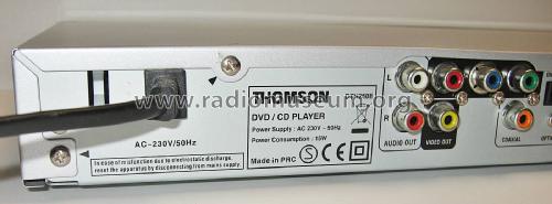 DVD / Video CD / CD Player DTH250E; Thomson marque, (ID = 2462817) Reg-Riprod