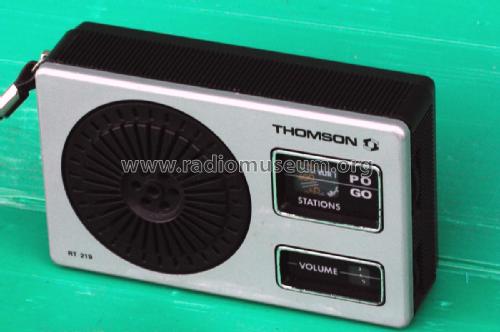 RT 219; Thomson marque, (ID = 1875442) Radio