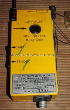 See - und Landnotgerät TR-PM-2A; Thomson marque, (ID = 1728016) Commercial TRX