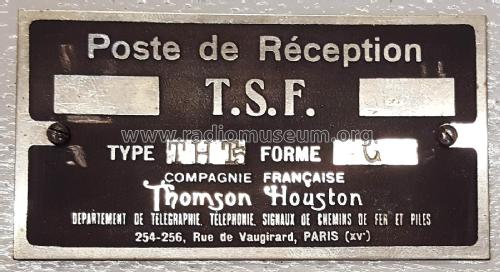 Poste de Réception T.S.F. TH T5 ; Thomson marque, (ID = 2091554) Radio