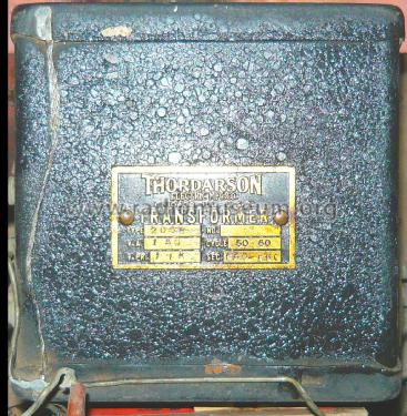 Power Transformer T-2098; Thordarson Electric (ID = 1816332) Radio part