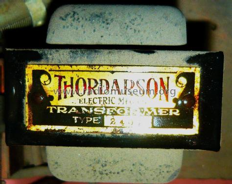 Transformer 2402; Thordarson Electric (ID = 1816335) Radio part