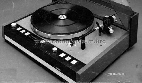 TD126 Electronic; Thorens; Lahr (ID = 951944) R-Player