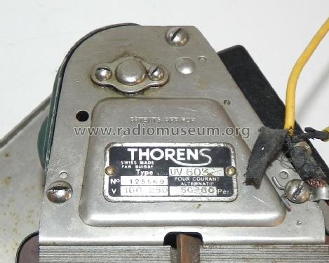 Einbauplattenspieler UV 603; Thorens SA; St. (ID = 1385825) R-Player