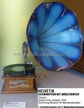 Helvetia Trichtergrammophon; Thorens SA; St. (ID = 3087784) TalkingM