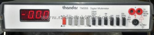 Digital Multimeter TM355; Thurlby Thandar (ID = 1222051) Equipment