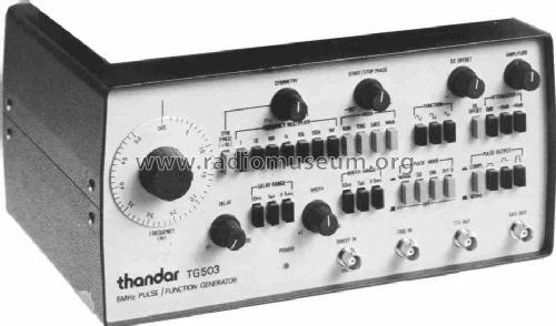 Pulse/FunctionGenerator TG503; Thurlby Thandar (ID = 556433) Equipment