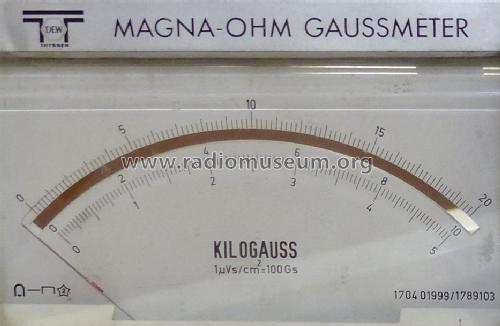 Magna-OHM Gaussmeter ; Magnetfabrik (ID = 1604453) Equipment