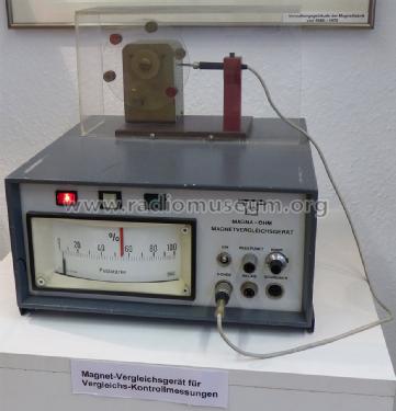 Magna-OHM Magnetvergleichsgerät ; Magnetfabrik (ID = 1603967) Ausrüstung