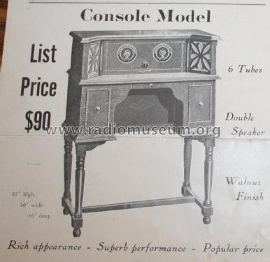 Challenger Console Model; Tilman Radio Corp.; (ID = 1861237) Radio