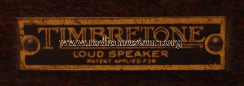 Violin Loud Speaker Model B; Timbretone Mfg.Co.; (ID = 1083123) Parleur