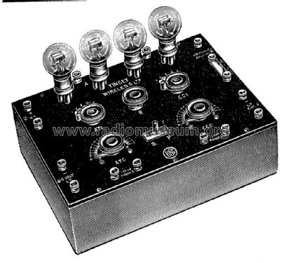 Tingey 4-Valve Receiving Set ; Tingey Wireless, W.R (ID = 1072516) Radio