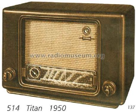 514; Titan AG; Zürich (ID = 2530) Radio