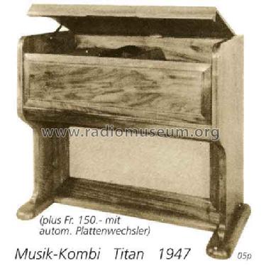 Musik-Kombi Pl.Sp.; Titan AG; Zürich (ID = 2520) Radio