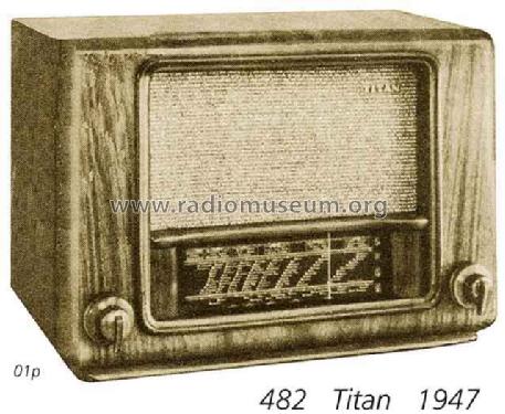 Titan 482; Titan AG; Zürich (ID = 2518) Radio