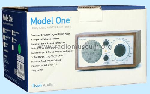 Henry Kloss Model One ; Tivoli Audio; (ID = 1268366) Radio