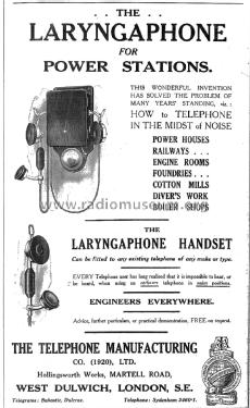 Laryngaphone ; TMC Brand, Telephone (ID = 2982726) Divers