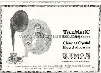 True Music Junior; TMC Brand, Telephone (ID = 657526) Parlante