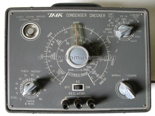 Condenser Checker LC-15; TMK, Tachikawa Radio (ID = 963670) Equipment