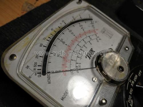 Analog Multimeter TMK-500 Equipment TMK, Tachikawa Radio | Radiomuseum