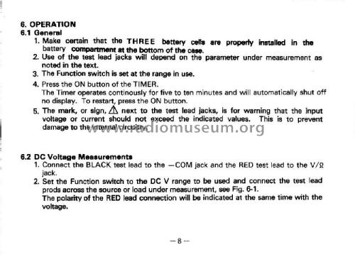 Digital Multimeter GR-2100; TMK, Tachikawa Radio (ID = 1787227) Equipment