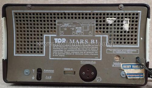 Mars B1; TO-R Radio A/S; Vanl (ID = 3047818) Radio