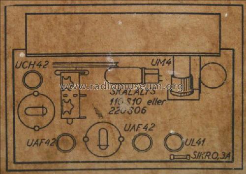 Merkur A3U; TO-R Radio A/S; Vanl (ID = 709971) Radio