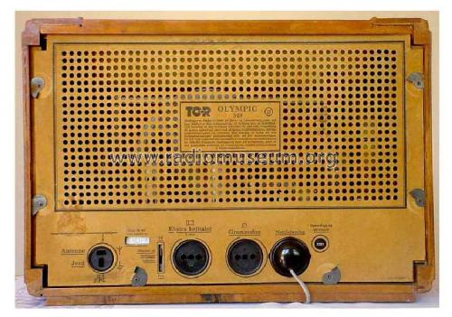 Olympic 349; TO-R Radio A/S; Vanl (ID = 1024859) Radio